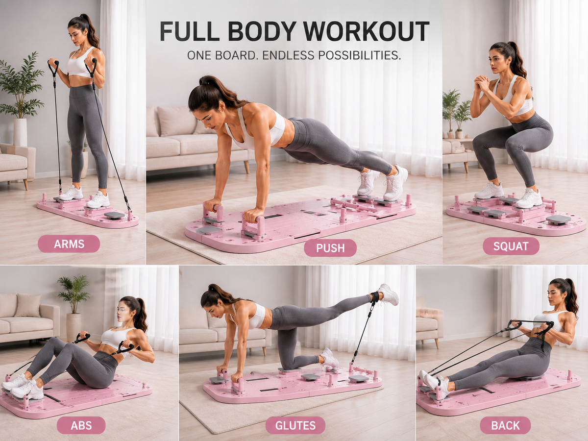 CoreDriven 8-in-1 Foldable Pilates Board